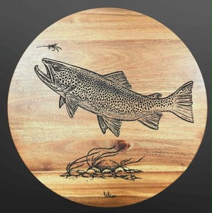 Products: Lazy Susan Brown Trout – Wild Gear NZ