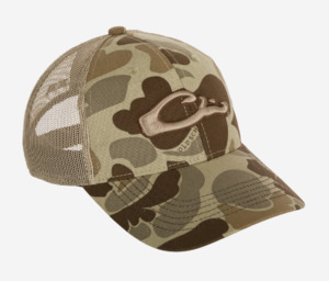 Drake Waterfowl: 6 Panel Camo Mesh Back Cap