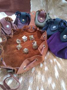 Drawstring Dice Mat/Pouch