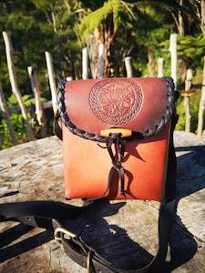 3 Wolves Crossbody Bag