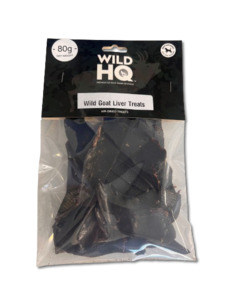 Dog Treat - Air Dried Wild Goat Liver - 80g