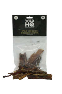 Dog Treat - Air-Dried Wild Venison Golden Sinews - 60g