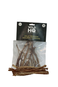 Dog Treat - Air-Dried Wild Venison Golden Tendons - 60g