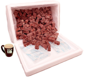 Dog Food - 15Kg Wild Venison Medallions Bundle. Shipping included.