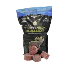 Dog Food: Wild Venison Medallions - Adult