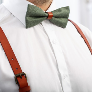 All Bowties: Greenstone Glamour Bow Tie