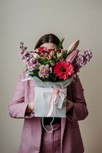 Flowers: Bloom Bag - Pinks