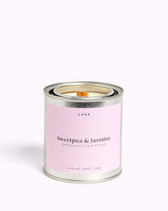 Gifts: Luna Candle - Sweet Pea & Jasmine