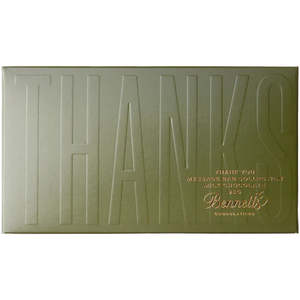 Frontpage: Bennetts Message Bars - THANK YOU