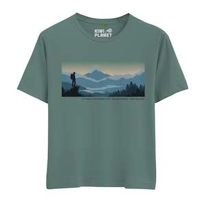All Product: Womens New Zealand T Shirt - Mountains