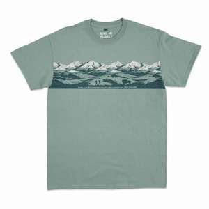 Mens New Zealand T Shirt - Mountains