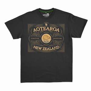 Mens Tees: Mens New Zealand T Shirt - Forever Adventure