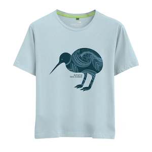 Womens Tees: Womens New Zealand T Shirt - Tattoo Kiwi