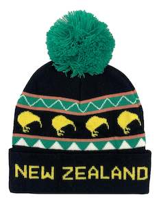 Headwear: New Zealand Beanie - Kiwi Beanie