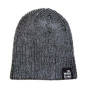 Headwear: New Zealand Beanie - Black Marl Beanie