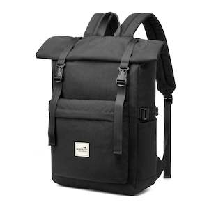 Accesories: Roll-Top Backpack - Wild Kiwi