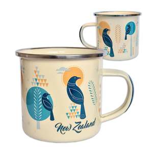 Wild Kiwi Stainless Steel Mug - Tui