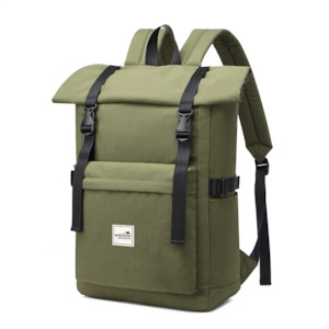 Roll-Top Backpack - Wild Kiwi
