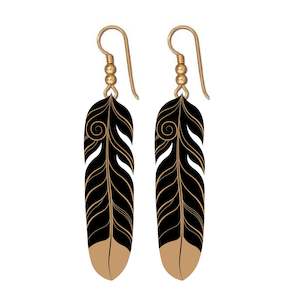 Jewelry: Earring Set - Feather