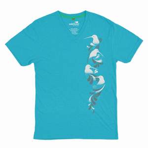 Women New Zealand T Shirt - Kiwi and Koru
