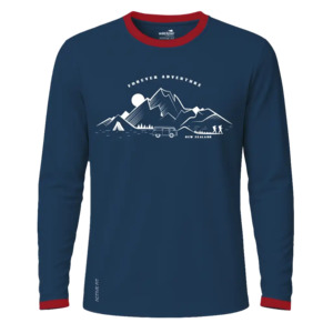 Men's Active Fit NZ T-Shirt - Mountains