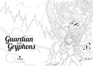 Downloads: Guardian of the Gryphons Colouring Pages - Free Download