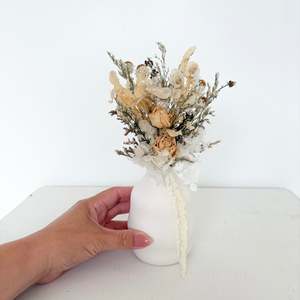 Pretty In Pink: Bud vase arrangement 3