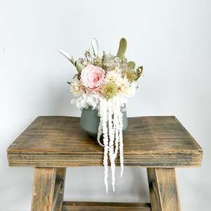 Petite Pot - Sage & peach