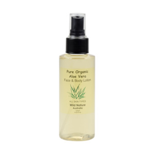Face & Body Organic Aloe Vera Lotion 125ml