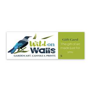 Gift Vouchers Outdoor Wall Art Wild On Walls