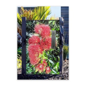 Products: Custom design Letterbox Pohutukawa Wild on Walls