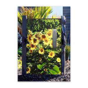 Products: Custom Design Letter Box Sunflower WILD ON WALLS