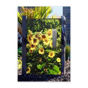 Products: Custom Design Letter Box Sunflower WILD ON WALLS