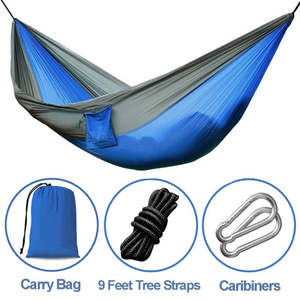 Camping Accessories: Parachute Nylon Backpacking Hammock