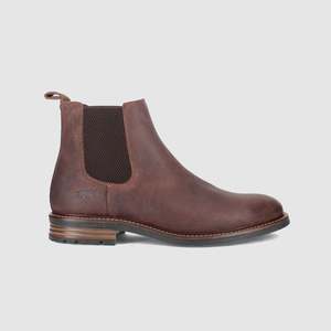 Mens Boots: Grand Chelsea Boots Dark Brown