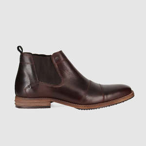 Mens Chelsea Boots: Jonah Chelsea Boots Dark Brown