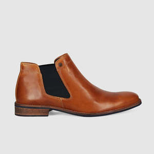 Mens Chelsea Boots: Drake Chelsea Boots Tan