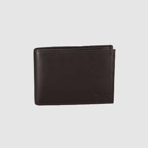 Sale: Mens Bi Fold Slimline Wallet Chocolate