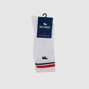 Accessories: Roy Sport Sock White