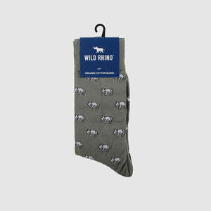 Accessories: Roy All Over Sock Khaki