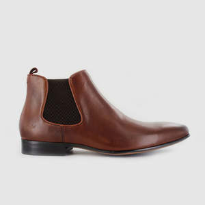 Cognac: Ajax Chelsea Boots Tan