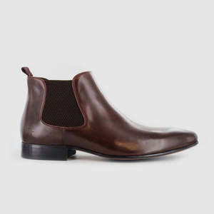 Ajax Chelsea Boots Dark Brown