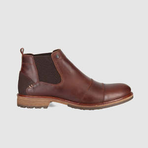 Bridge Chelsea Boots Dark Brown