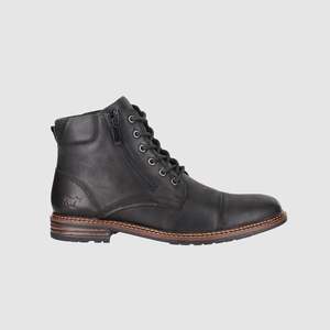 Carrington Lace Up Boots Black
