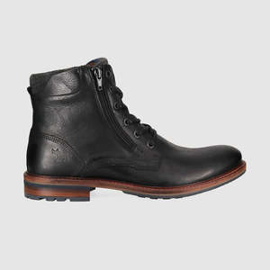 Woodland Lace Up Boots Black