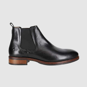 Wolfe Chelsea Boots Black