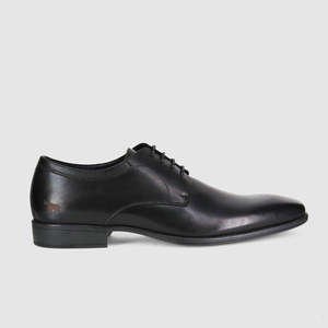 Mens Black Leather Dress Shoes: Power Dress Shoes Black