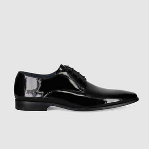 Mens Black Leather Dress Shoes: Jordon Dress Shoes Black Patent