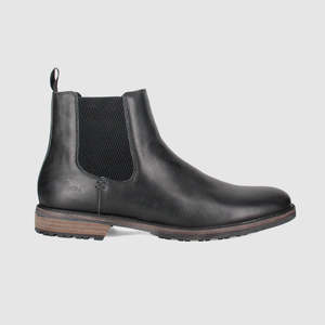 Mens Chelsea Boots: Bern Chelsea Boots Black