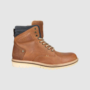 Wilder Lace Up Boots Tan